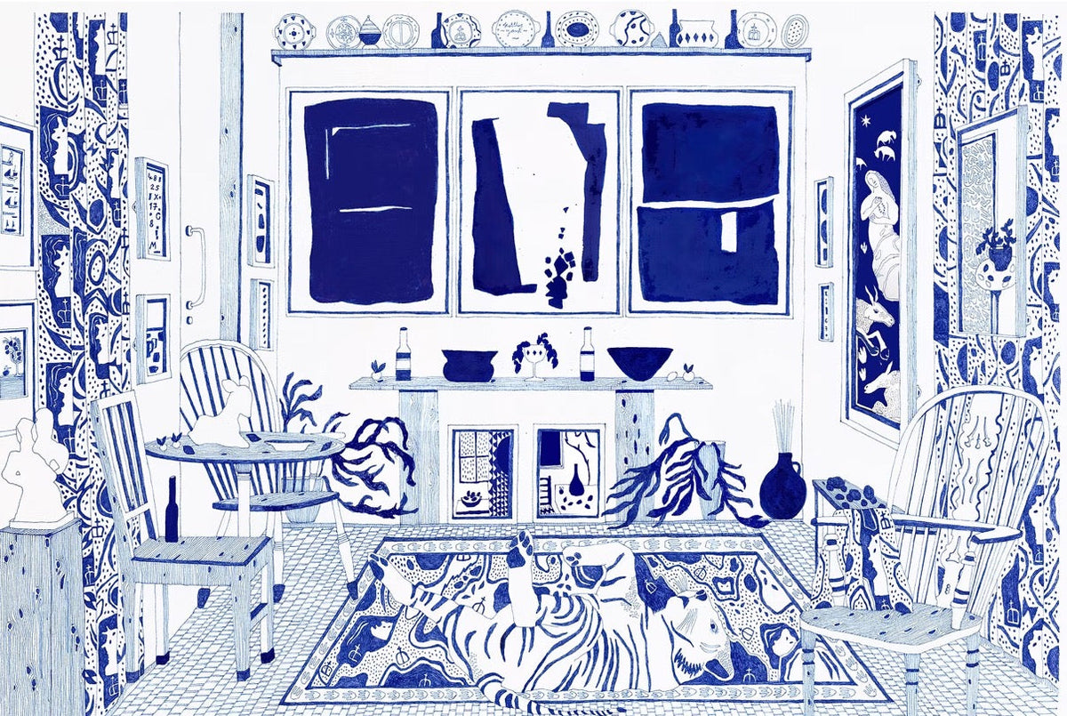 The Painting That Started a $1,000 Dress (And It’s Not What You Think)