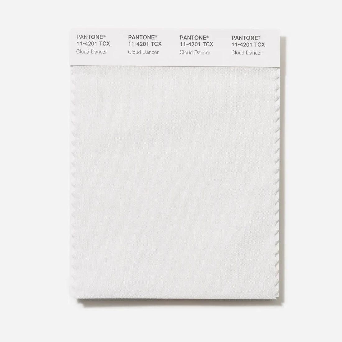 Pantone’s Cloud Dancer — the color of handwoven linen and quiet renewal