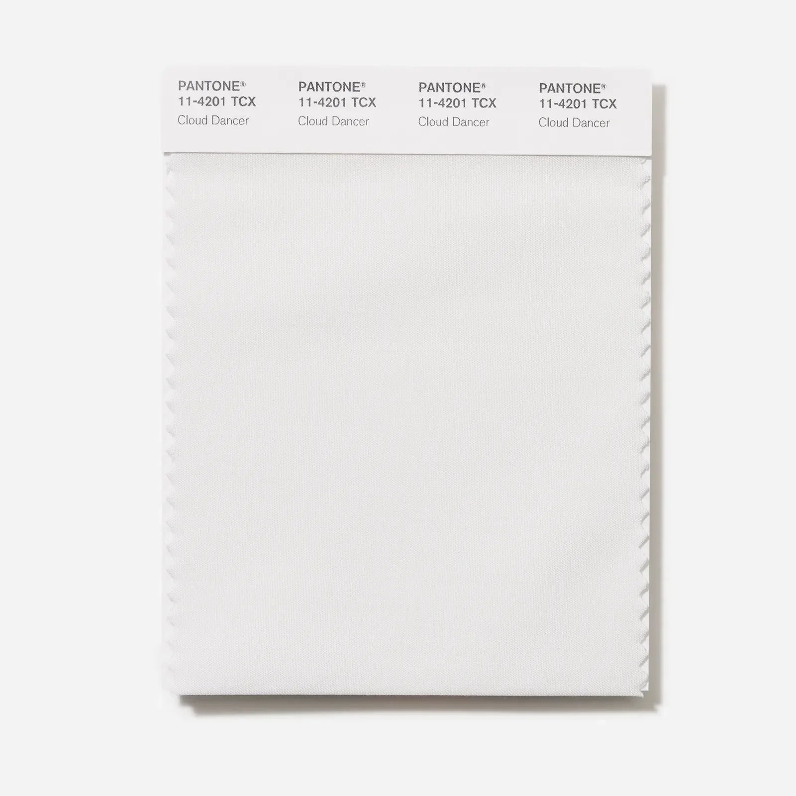 Pantone’s Cloud Dancer — the color of handwoven linen and quiet renewal