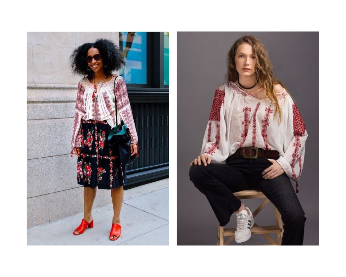 IA — The Romanian Blouse That Conquered Runways, Boats, and Sidewalks