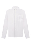 Men Tree Of Life Linen Shirt
