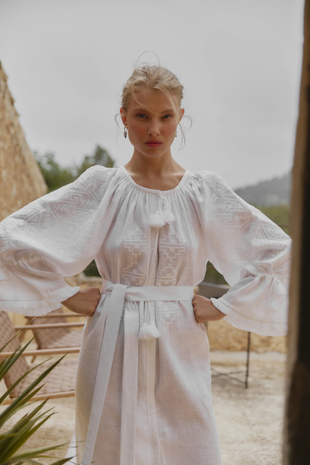 Pearl White Tunic