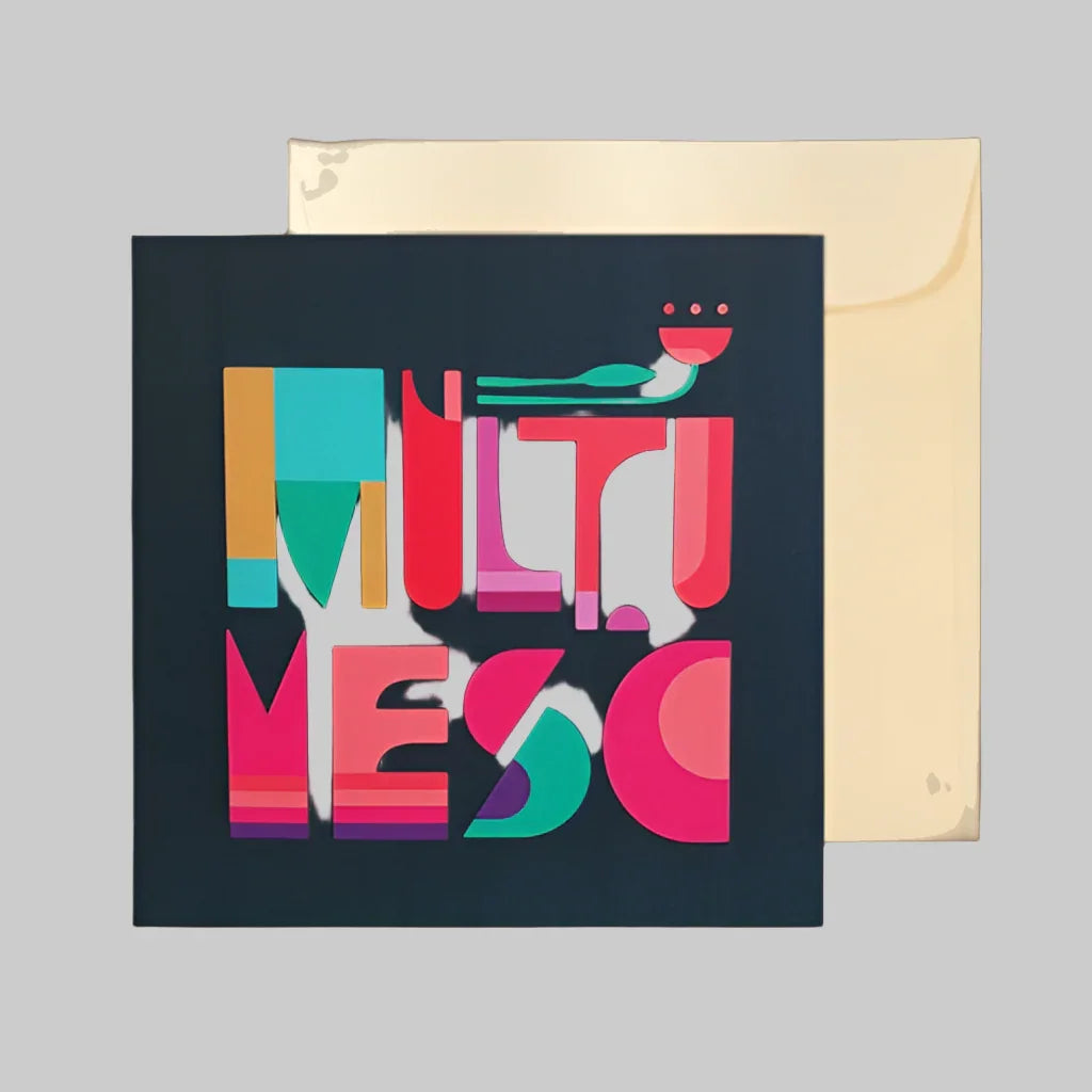 Greeting Card Multumesc