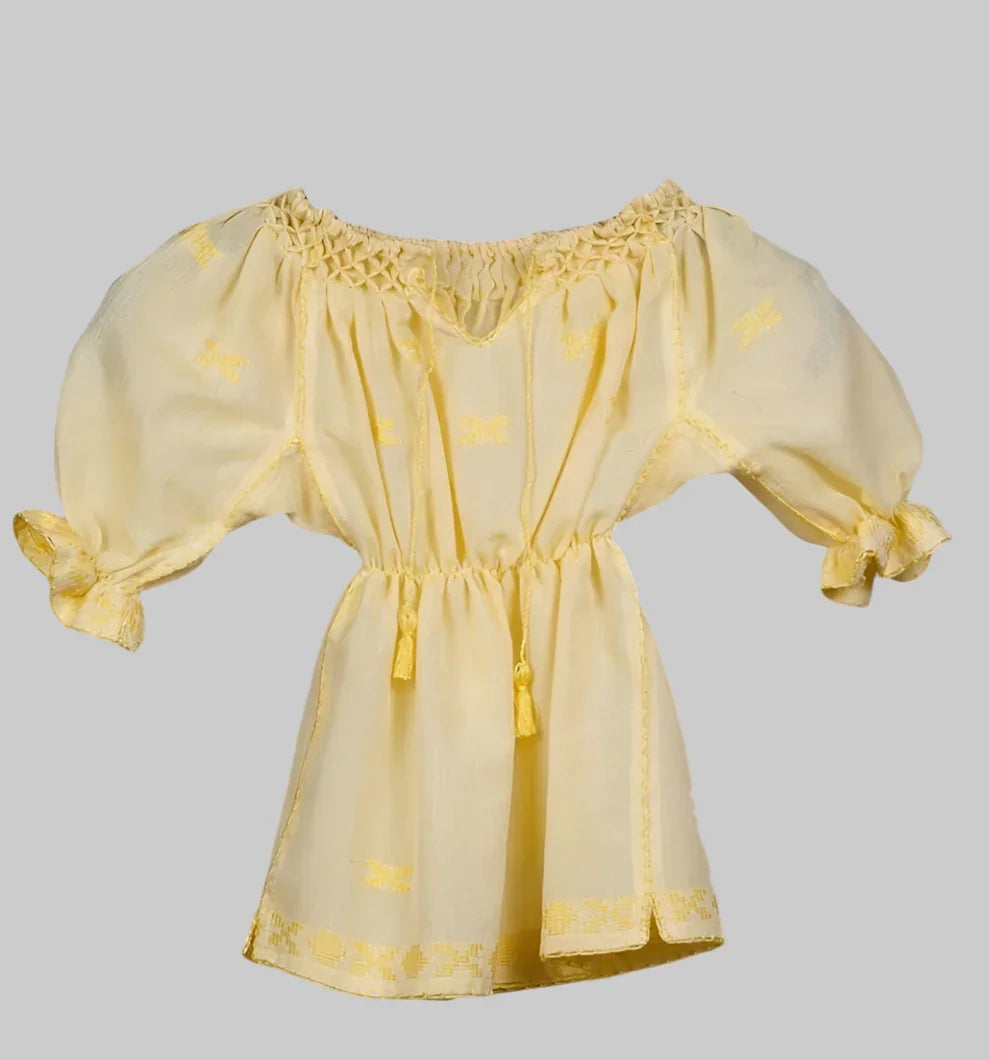 Baby Girl Handwoven Dress