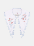 Embroidered floral collar. Foberini. Blouse Roumaine Shop