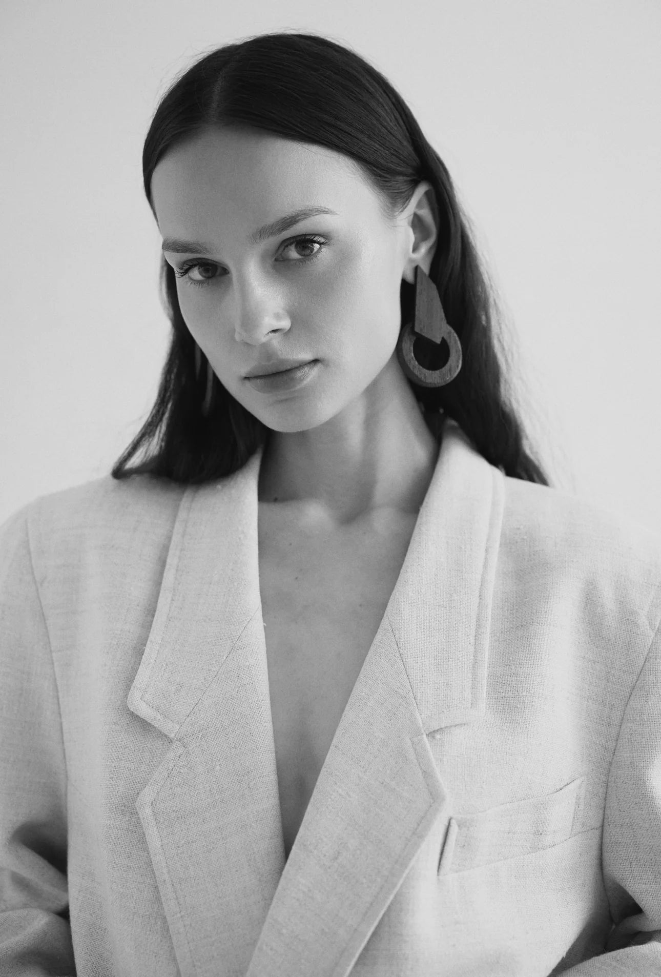 Katerini Mou Nina Wood Earrings