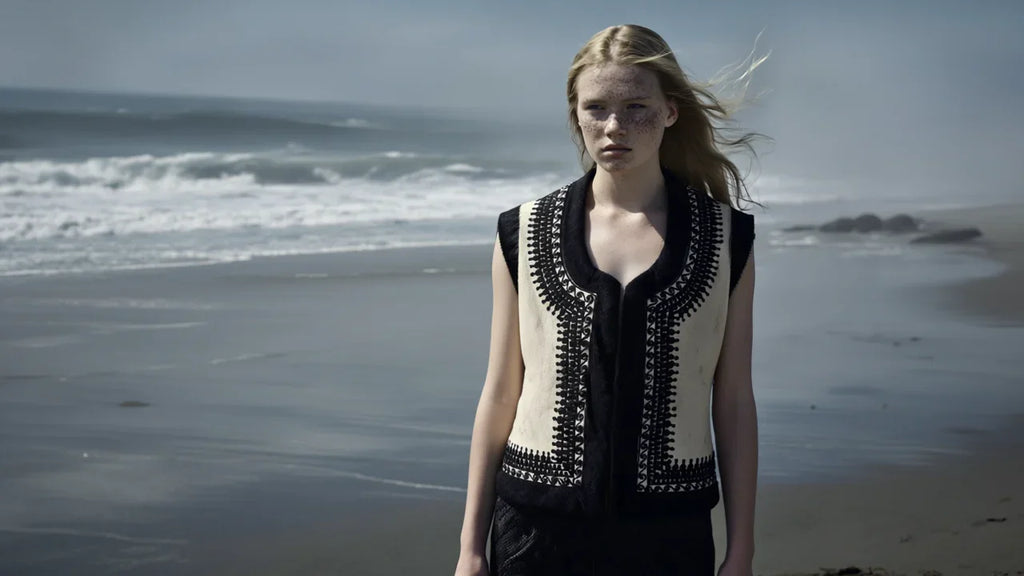 The Handcrafted wool vest no 1