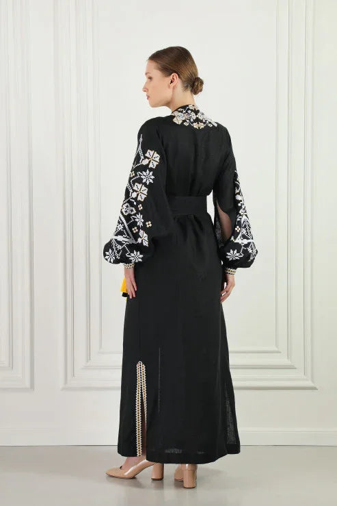 Flower Of The Desert maxi Kimono