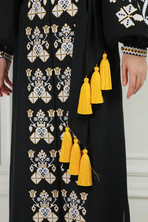 Flower Of The Desert maxi Kimono