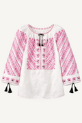 Embroidered top
