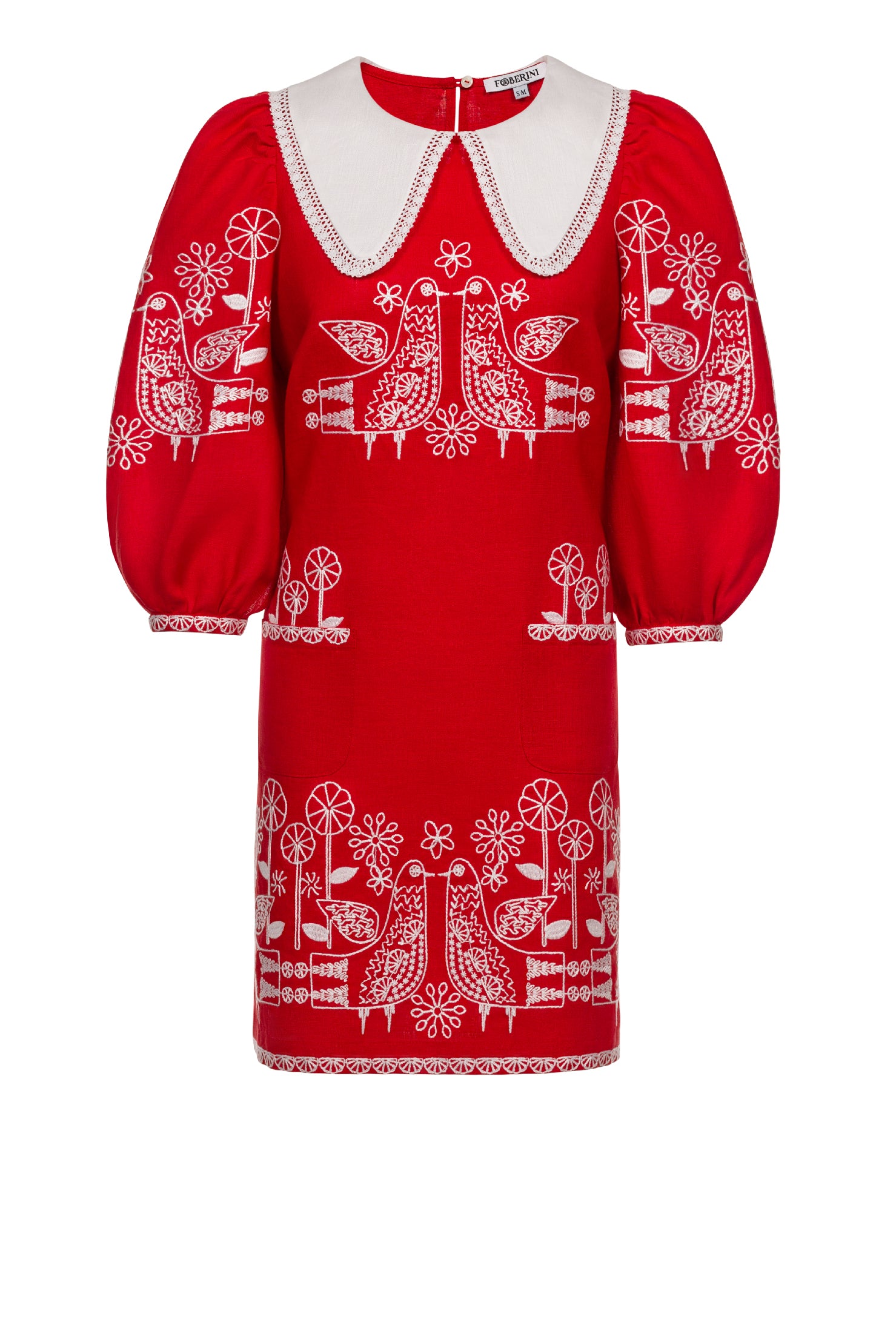 Zozulya mini dress in red