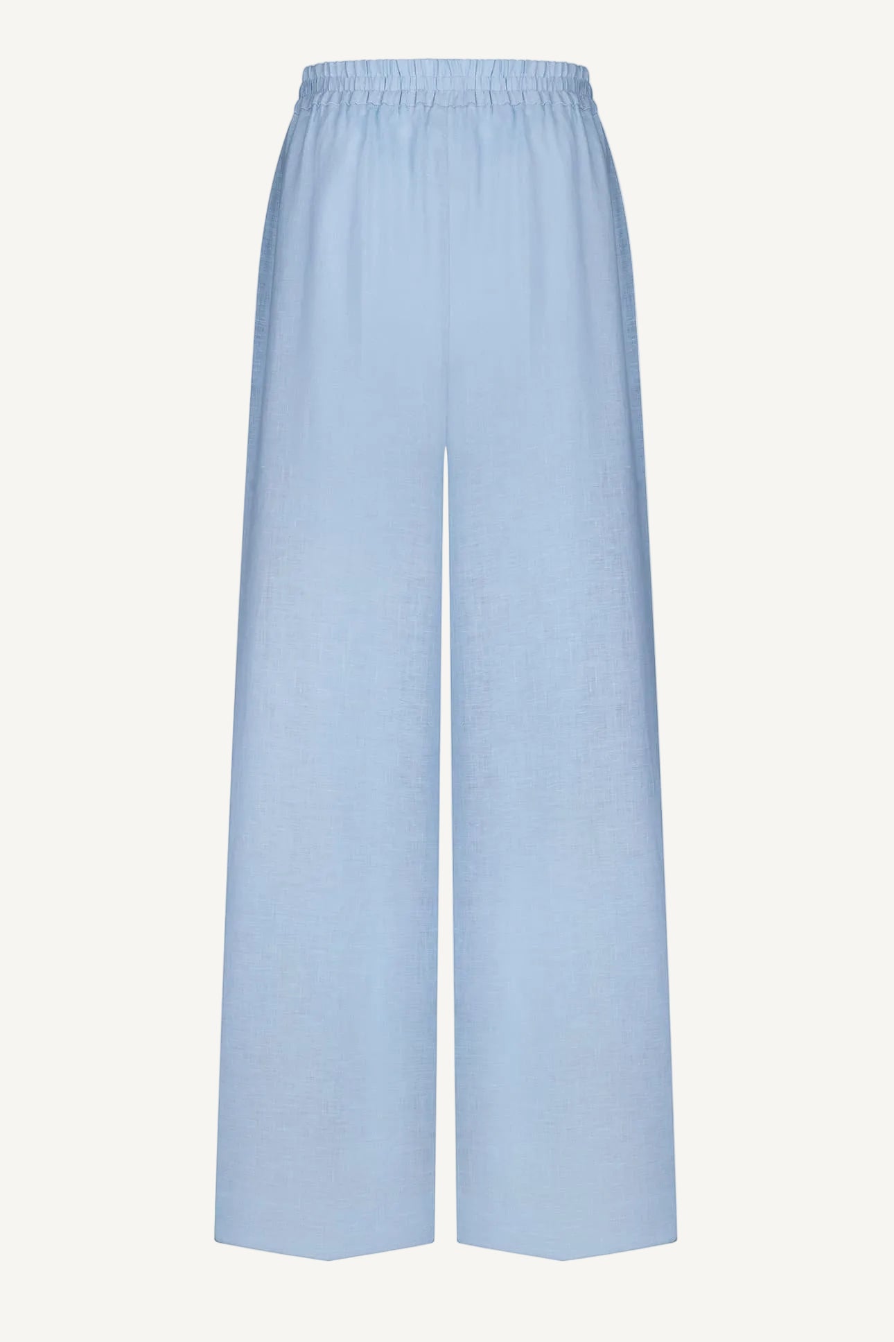 linen baby blue premium trousers
