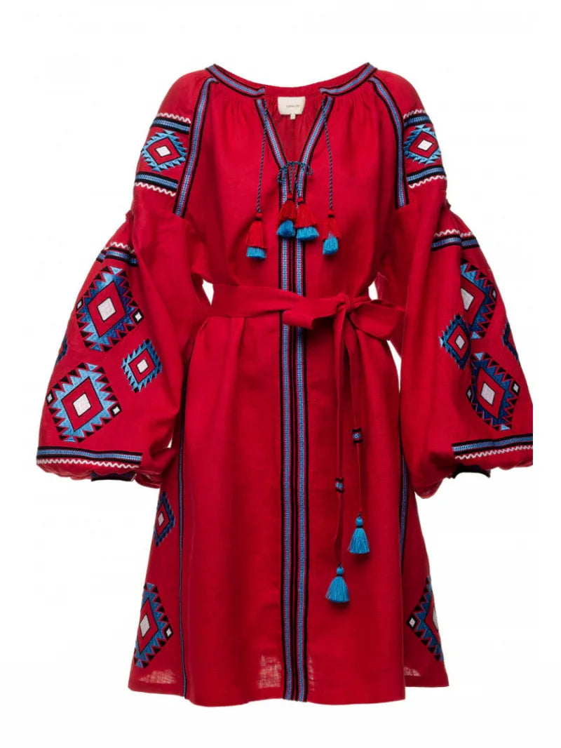 Rochie mini Aztec