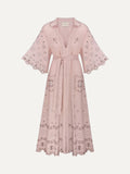 Glass House Maxi Dress in Powder Pink