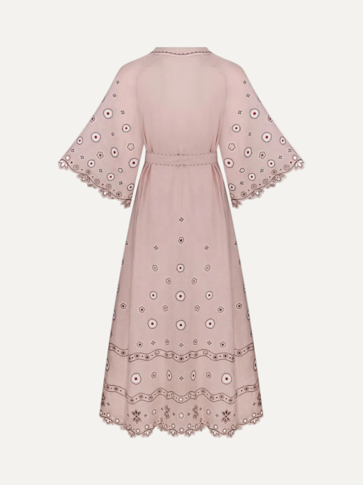 Glass House Maxi Dress in Powder Pink
