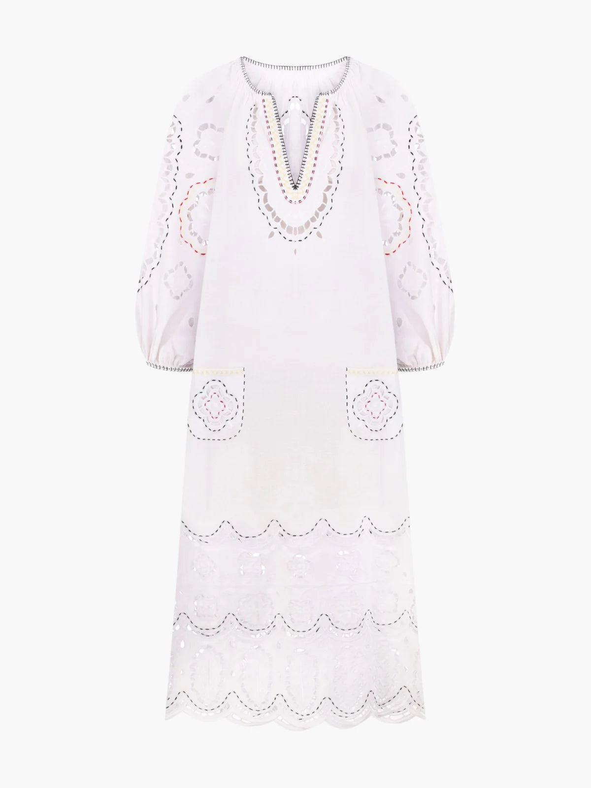Merhezivo Lond Dress 24-carat gilded beads