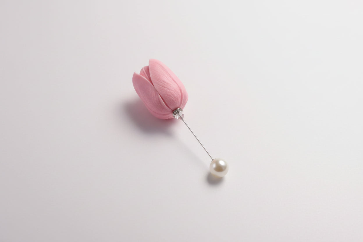 Brosa Pin Roz Katerini Mou