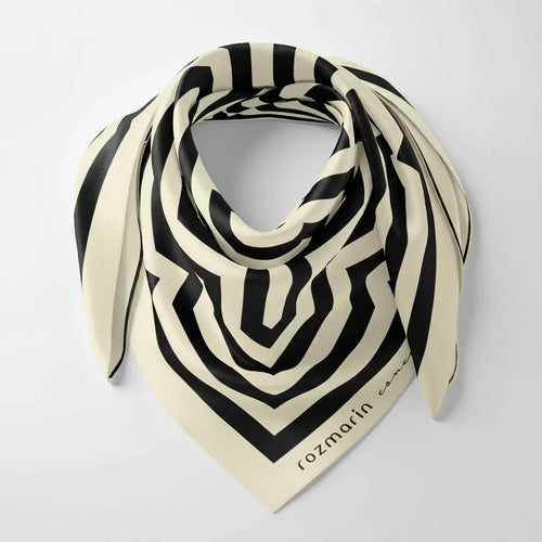 The Labyrinth Silk Scarf