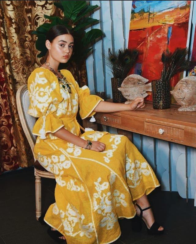 Kiss of the Sun maxi dress
