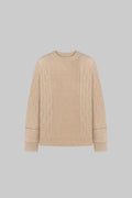 Mongolian Cashmere Jumper – Beige