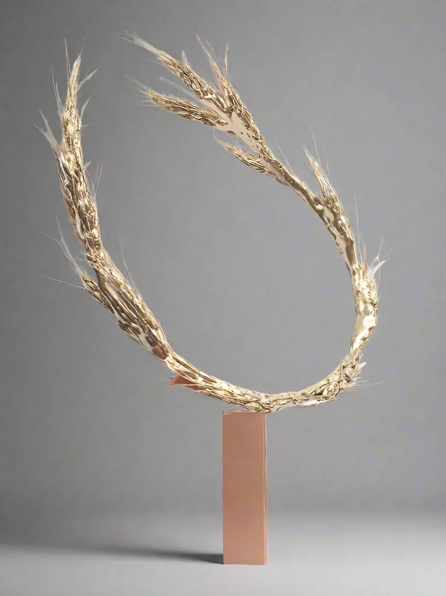 Katerini Mou Wheat Crown Italic