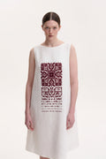 embroidered pattern dress