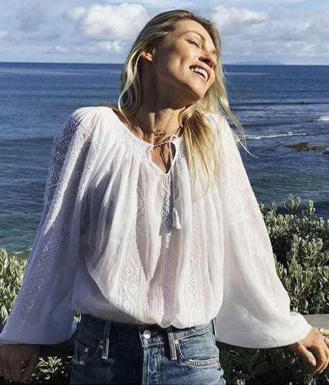 La Blouse Roumaine in White