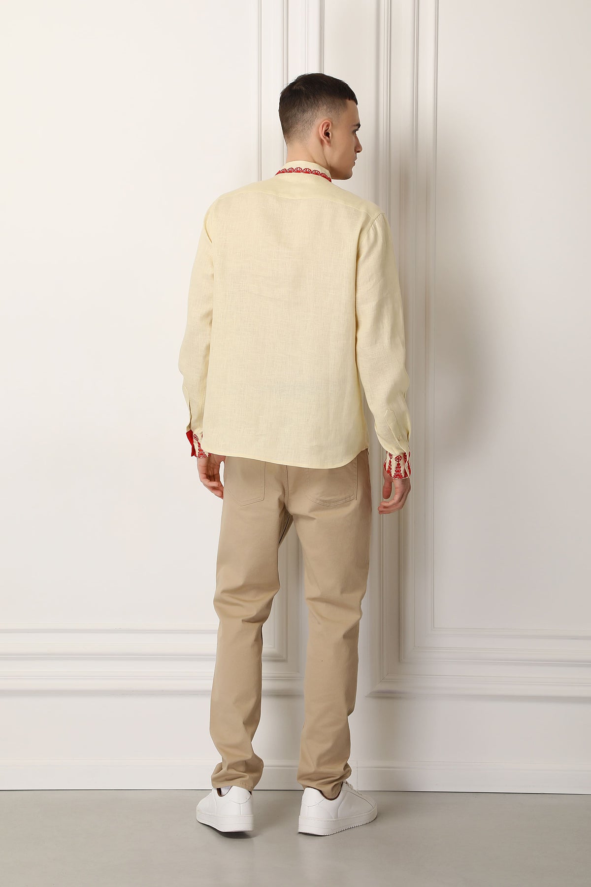 Zozulya Men Folk Shirt