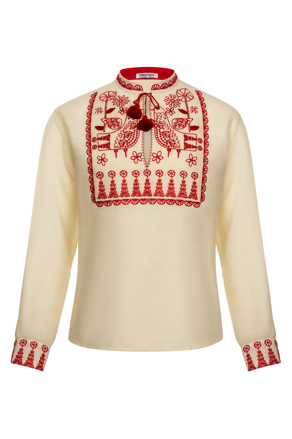 Zozulya Men Folk Shirt