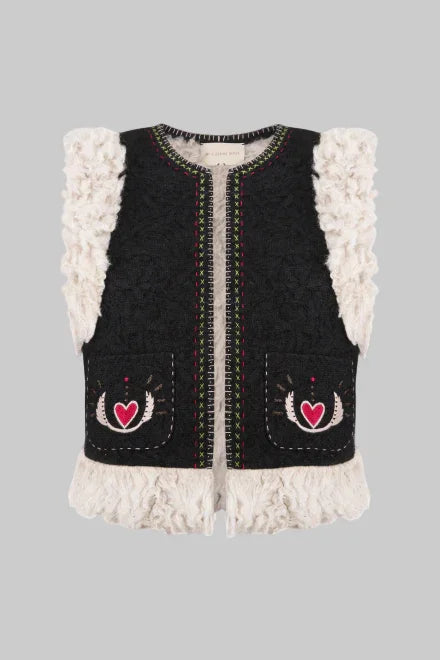 Snowfall Keptar Vest Black