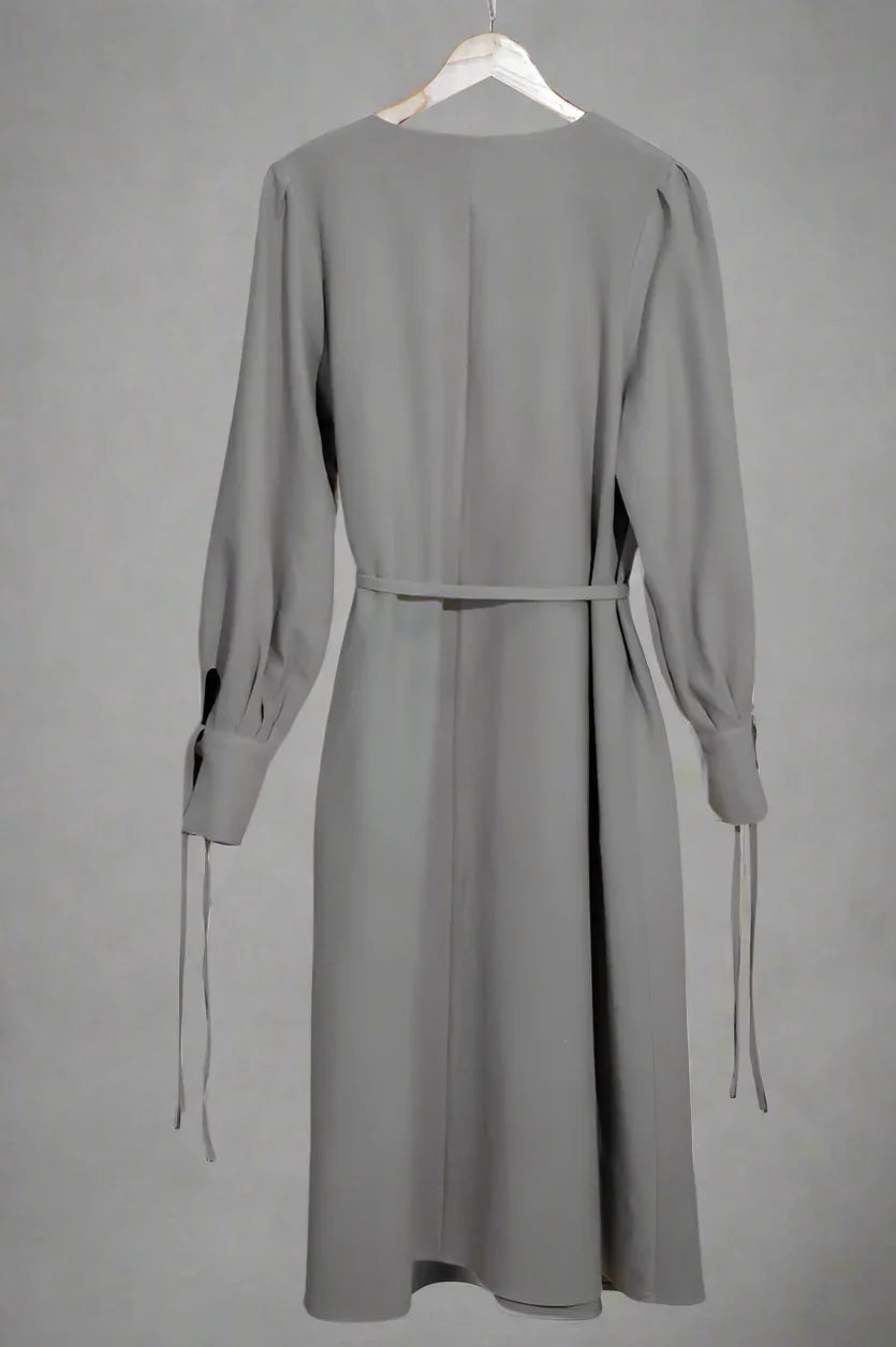 Rochie petrecuta grej de Duminicã Dimineata