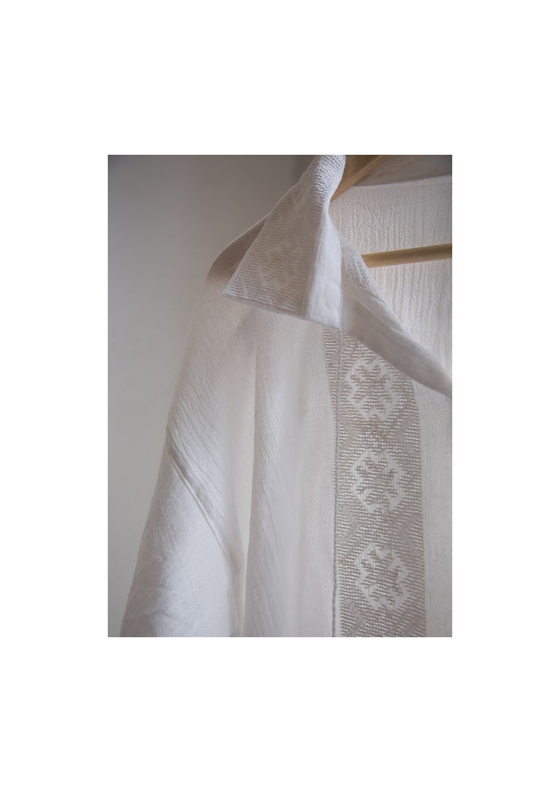 Men embroidered Romanian Shirt