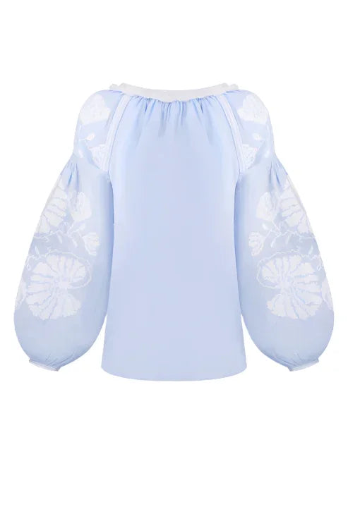 Bluza Vyshyvanka “Blue Lily”